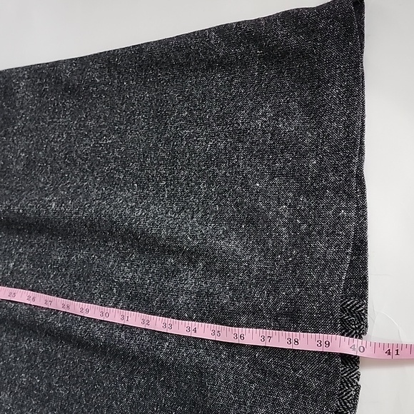 ANN TAYLOR GRAY MIDI DRESS/ SIZE 12 - Picture 11 of 14